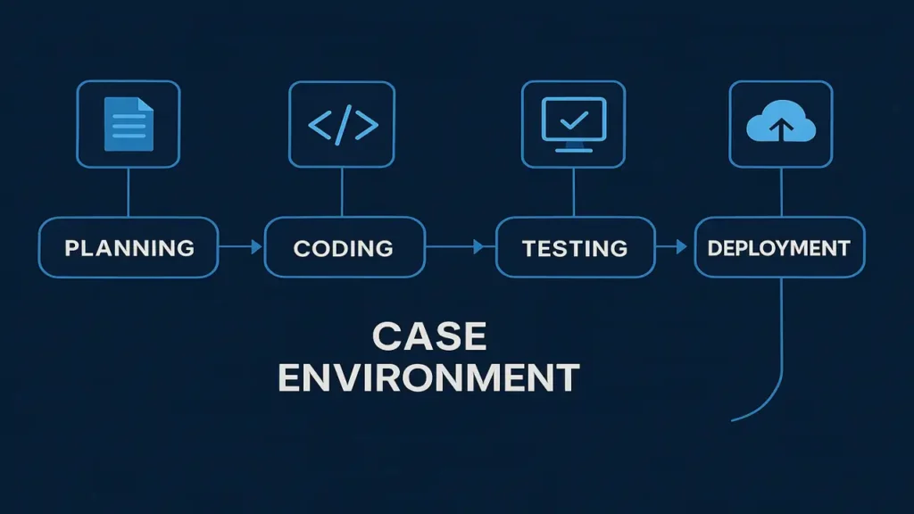 CASE environment framework integrating SDLC tools.