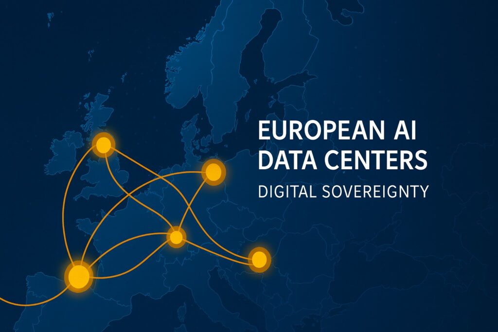 European AI Data Center Network Visualization