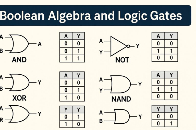 Boolean Algebra and Logic Gates