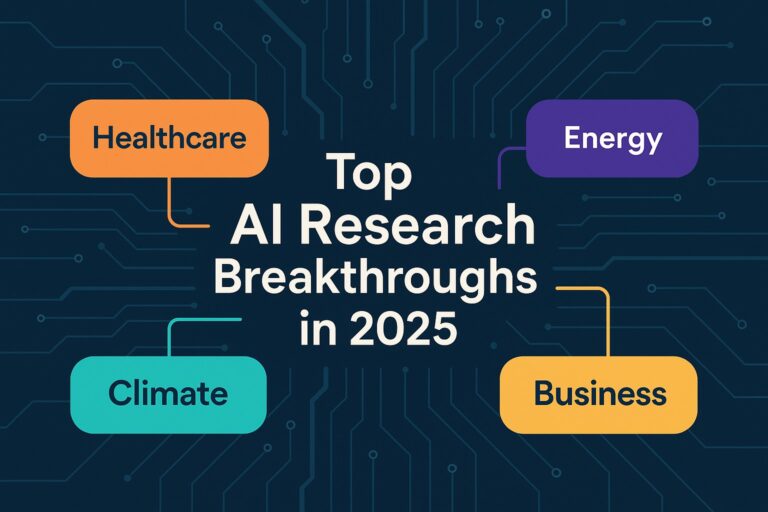 Top AI Research Breakthroughs
