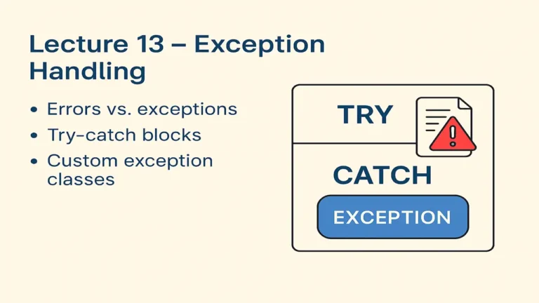 Exception Handling