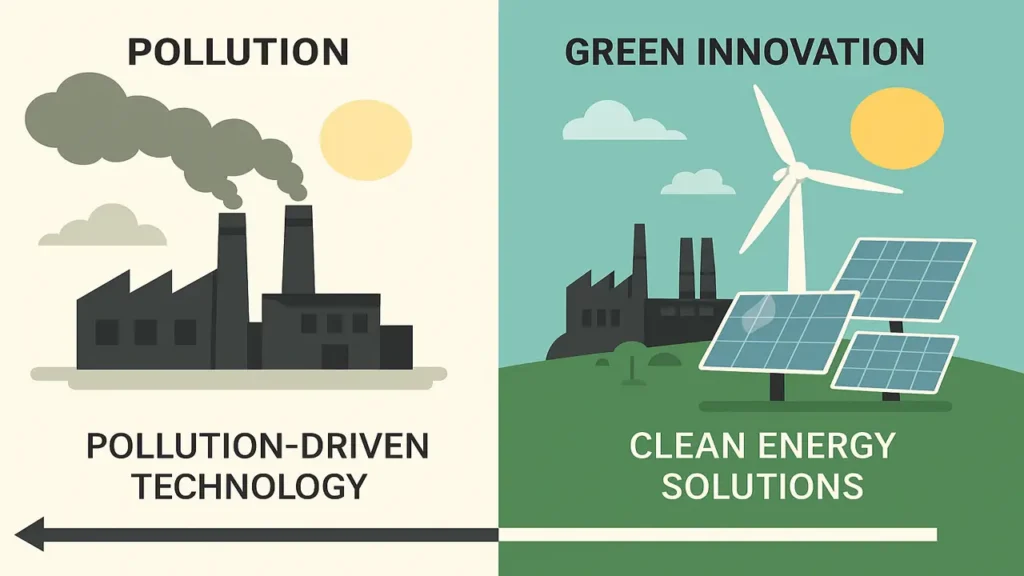 Double-Edged Sword of Technological Growth