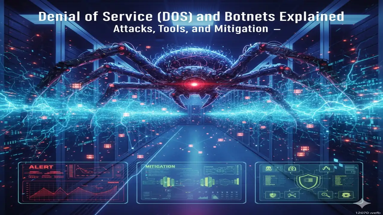 Denial of Service (DoS) and Botnets