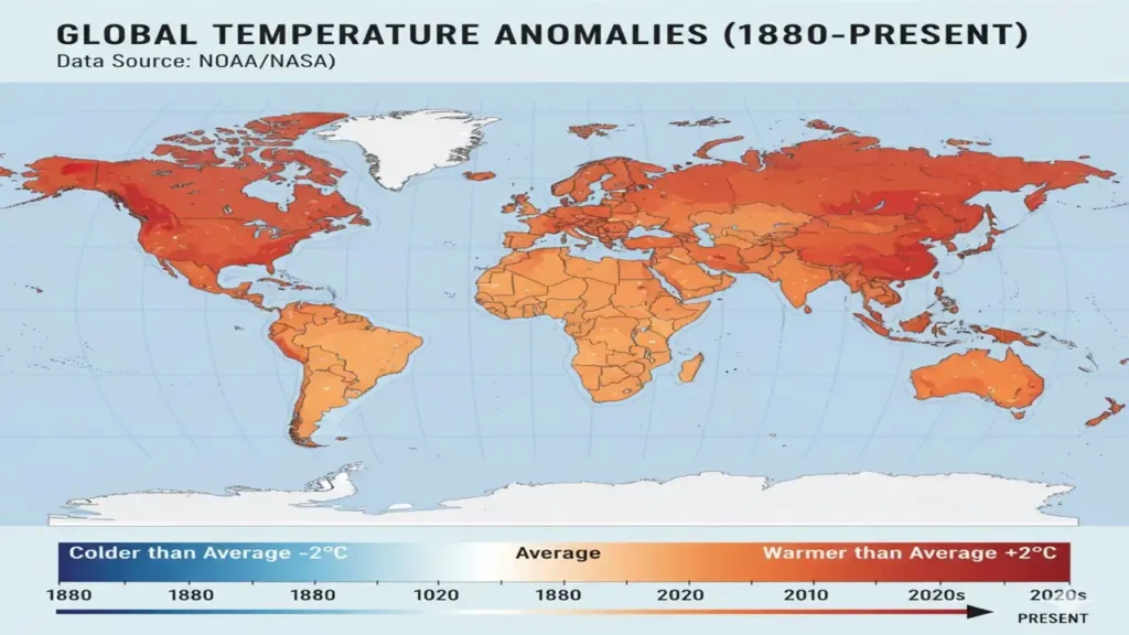 Present Rapid Warming