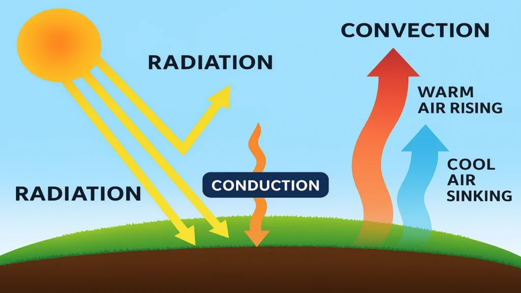 Energy Transfer and Temperature Regulation
