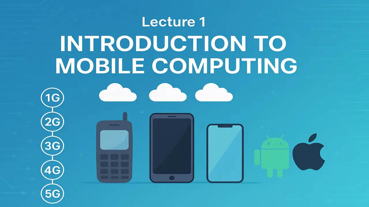 Introduction to Mobile Computing