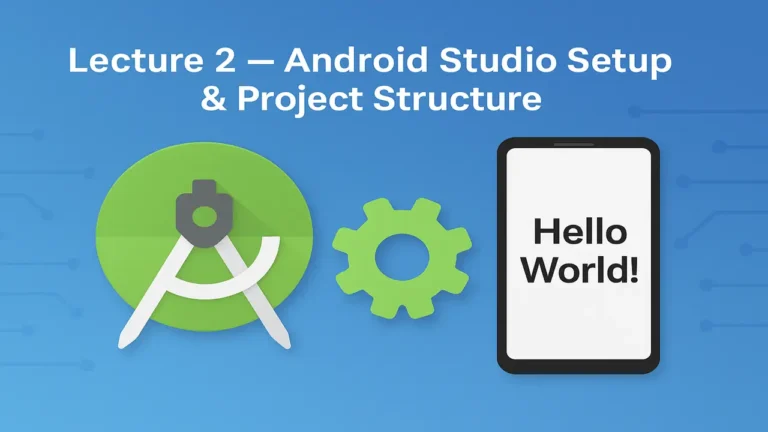 Android Studio Setup and Project Structure