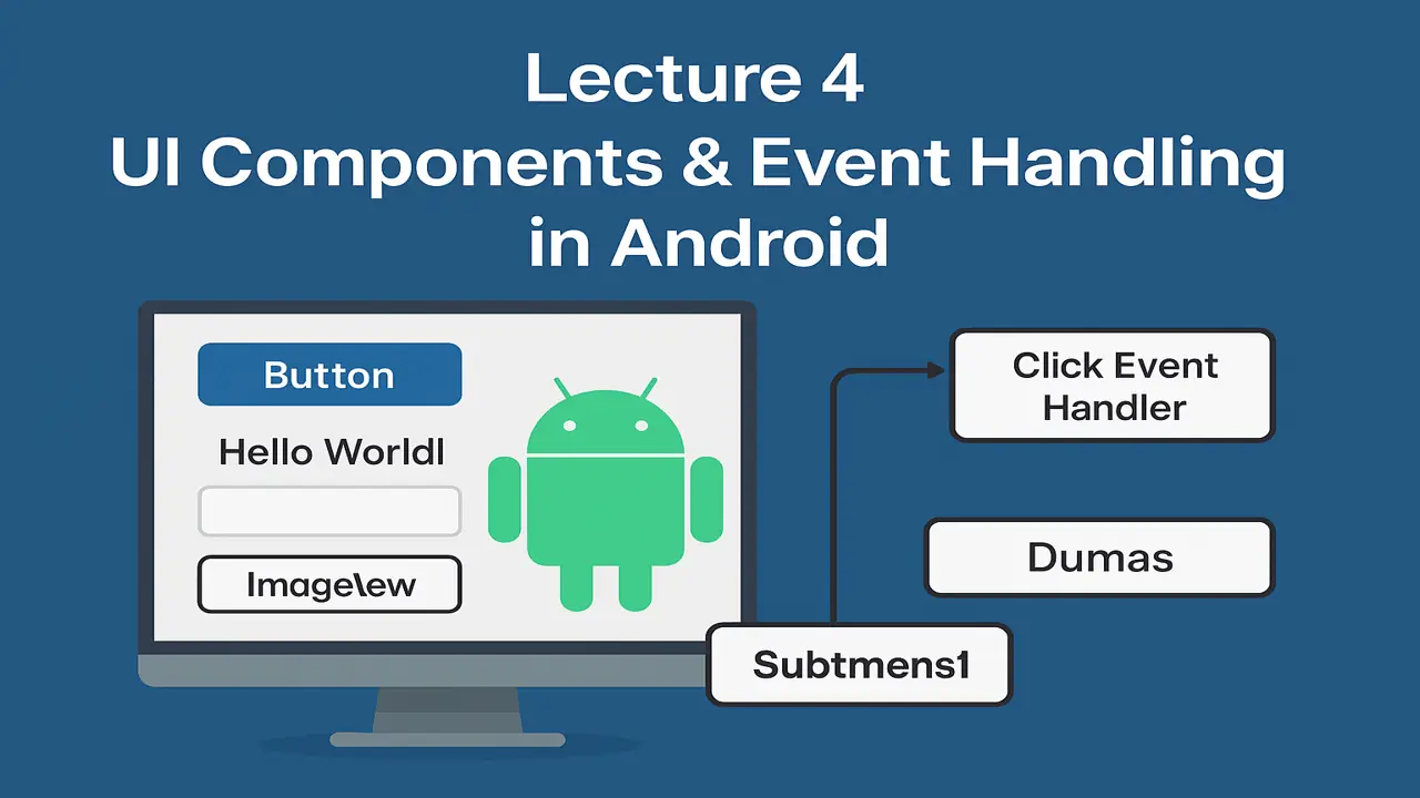 UI Components and Event Handling