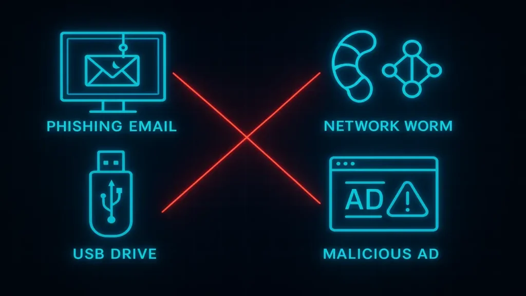 Malware Spreads: Propagation Techniques