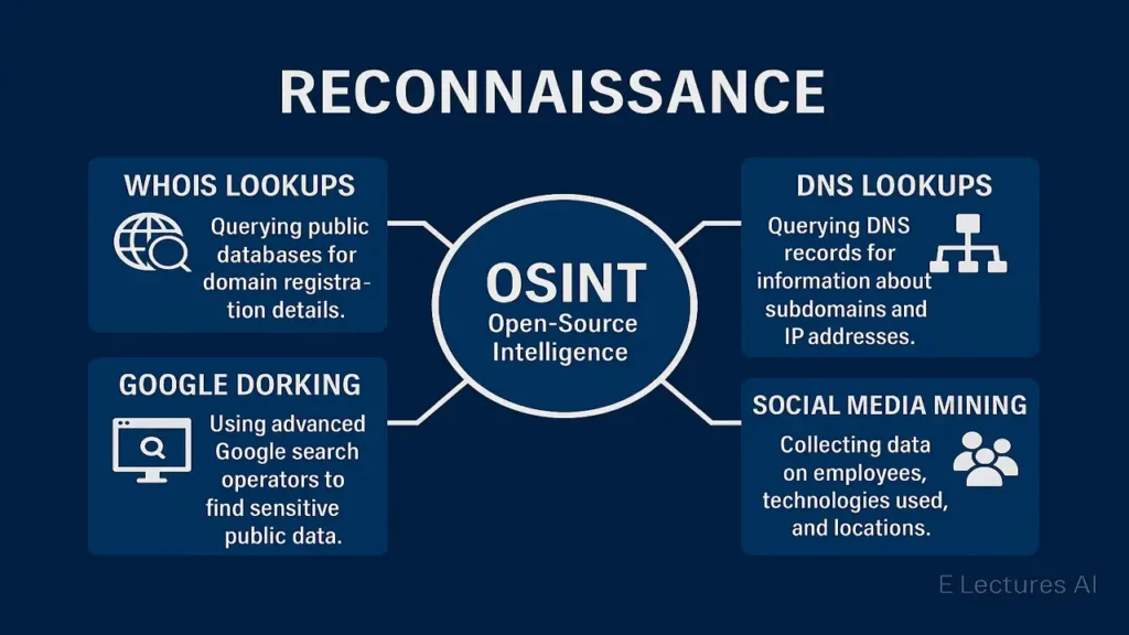 footprinting and reconnaissance techniques osint tools