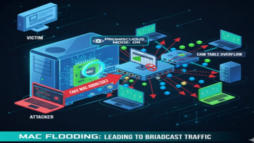 MAC Flooding and Spoofing