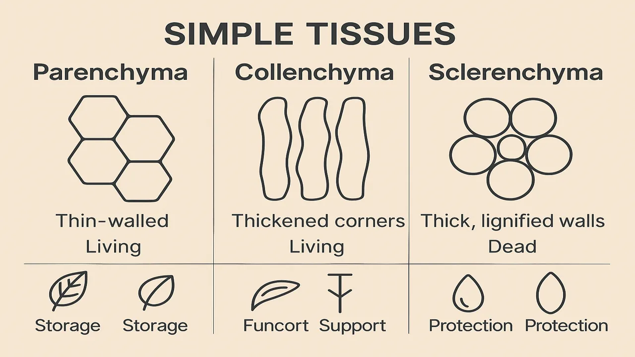 Week 10 - Simple Tissues: Parenchyma, Collenchyma & Sclerenchyma