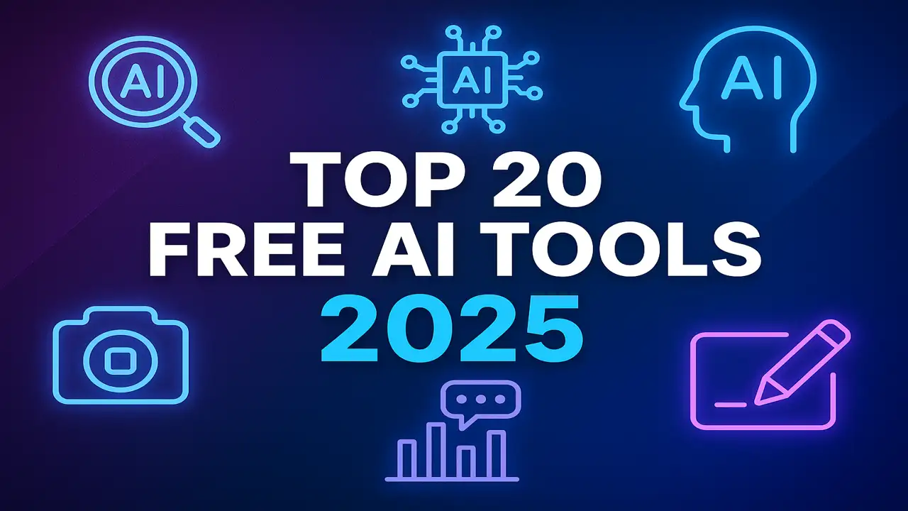 Top 20 Free AI Tools to Use in 2025 (No Signup Needed)