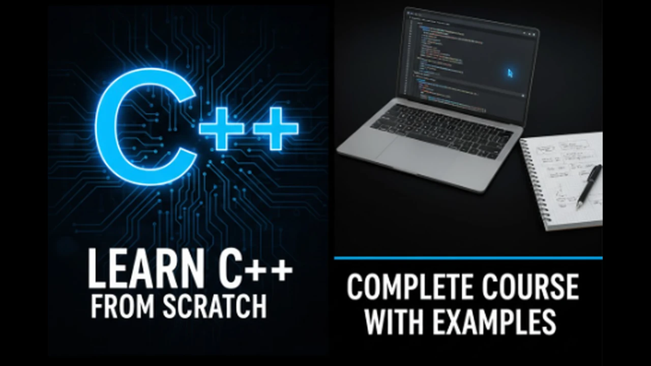 Learn C++ from Scratch Complete Course with Examples