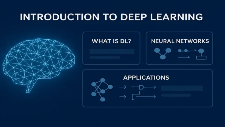 Introduction to Deep Learning