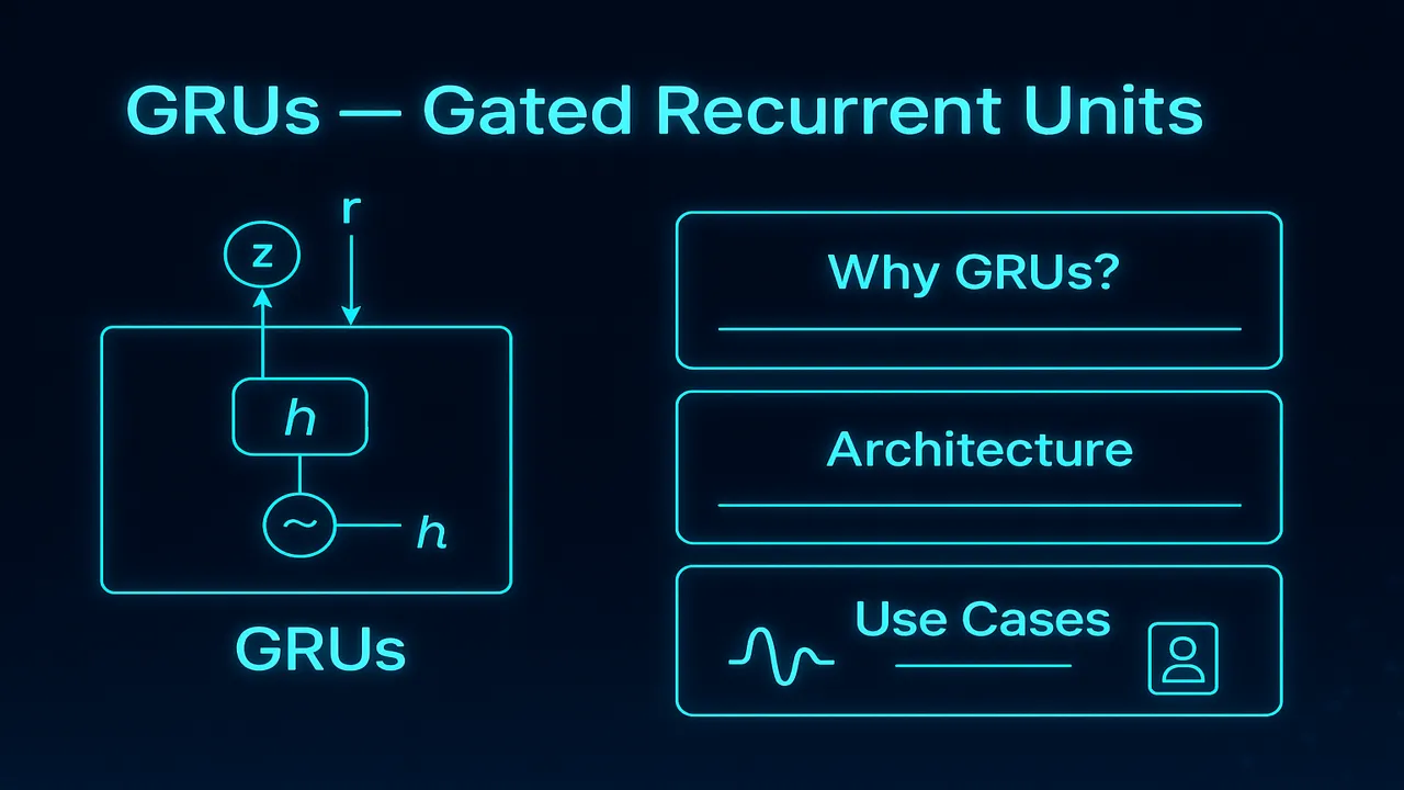 Lecture 12 - Gated Recurrent Units (GRUs)