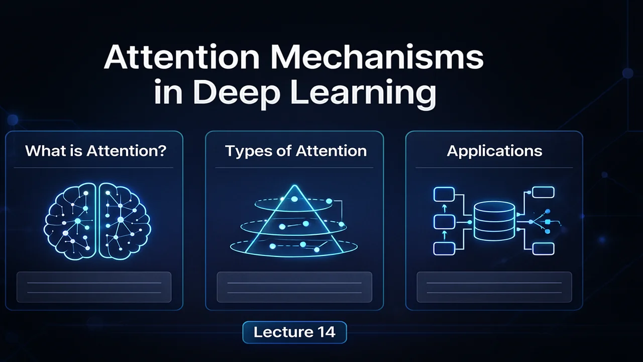 Attention Mechanisms in Deep Learning: Architecture, Types, Scoring Functions & Applications