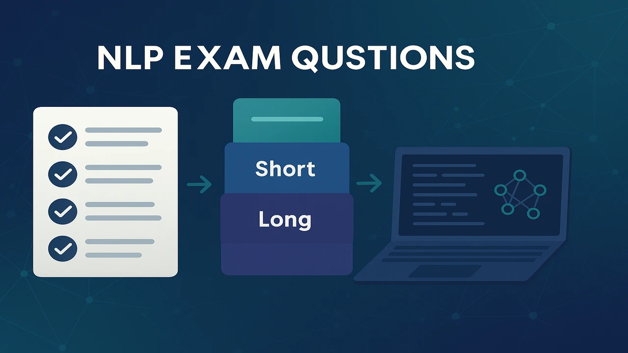 Natural Language Processing Exam Questions