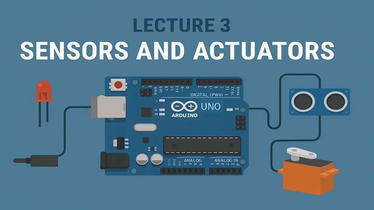 Lecture 3 – Sensors and Actuators