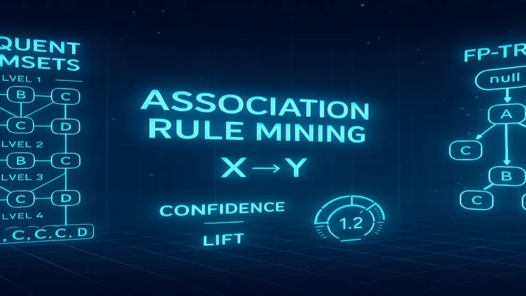 Association Rule Mining Apriori, FP-Growth, Support, Confidence & Lift