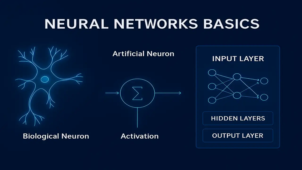 Neural Networks Basics: Architecture, Neuron Model & Deep Learning Foundations (2025 Guide)