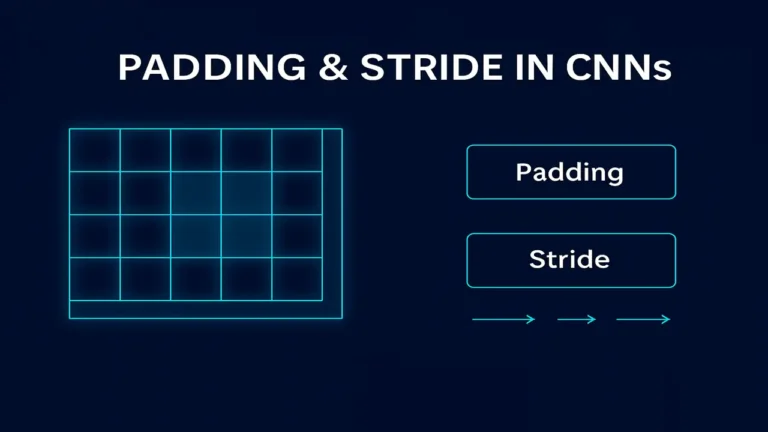 Padding and Stride in CNNs
