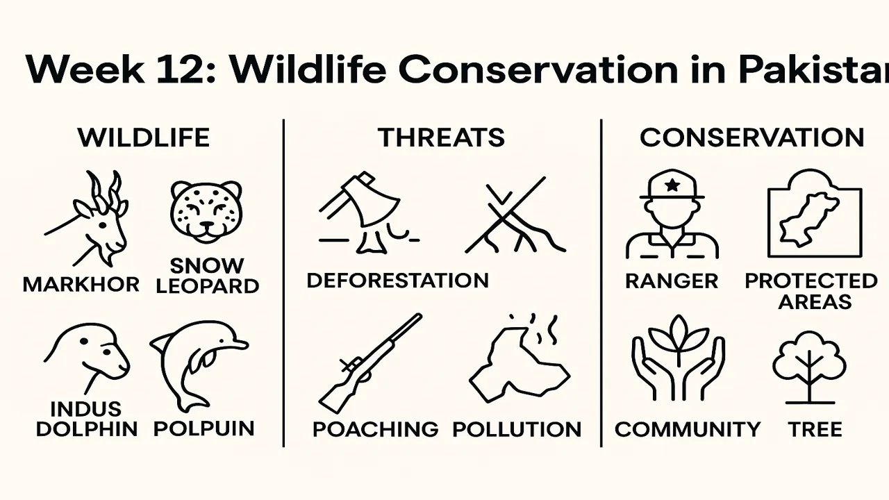 Wildlife Conservation in Pakistan: Endangered Species & Protection Efforts
