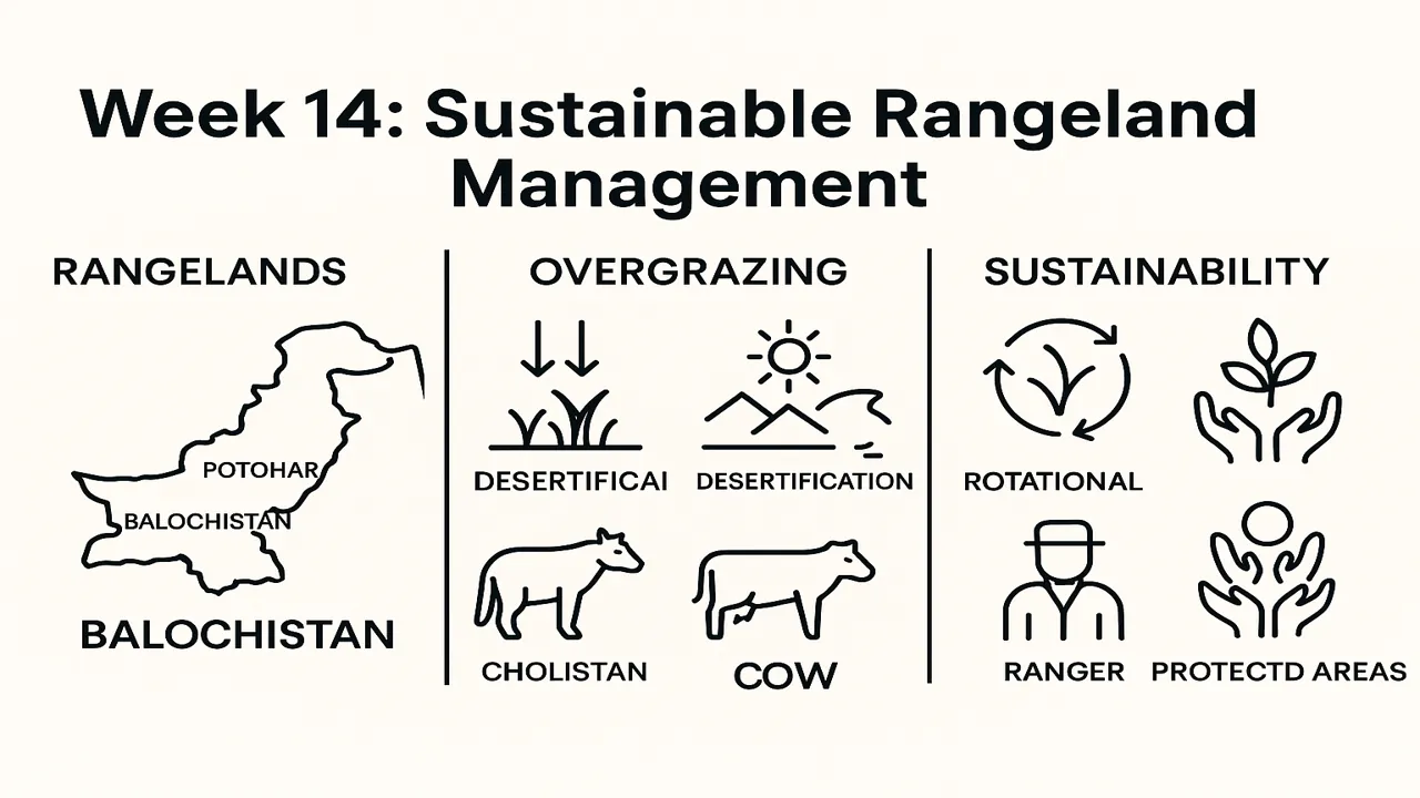 Sustainable Rangeland Management in Pakistan: Challenges & Solutions