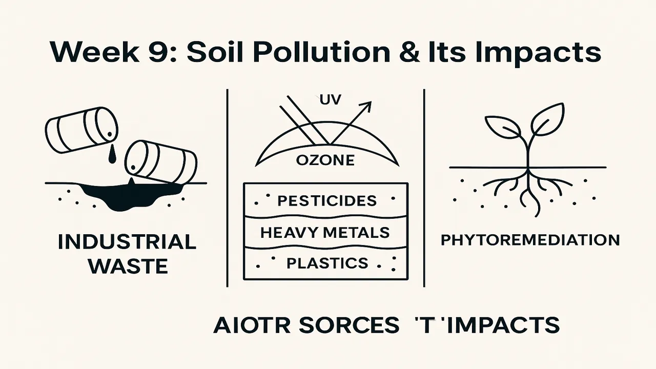 Soil Pollution: Major Sources, Types, and Impacts