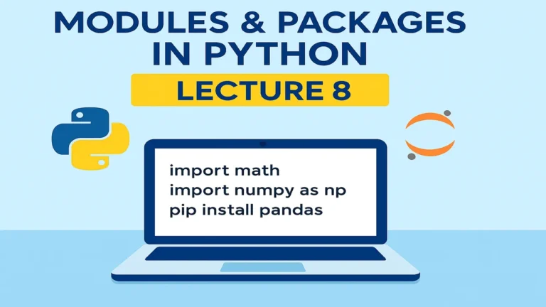 Modules and Packages in Python