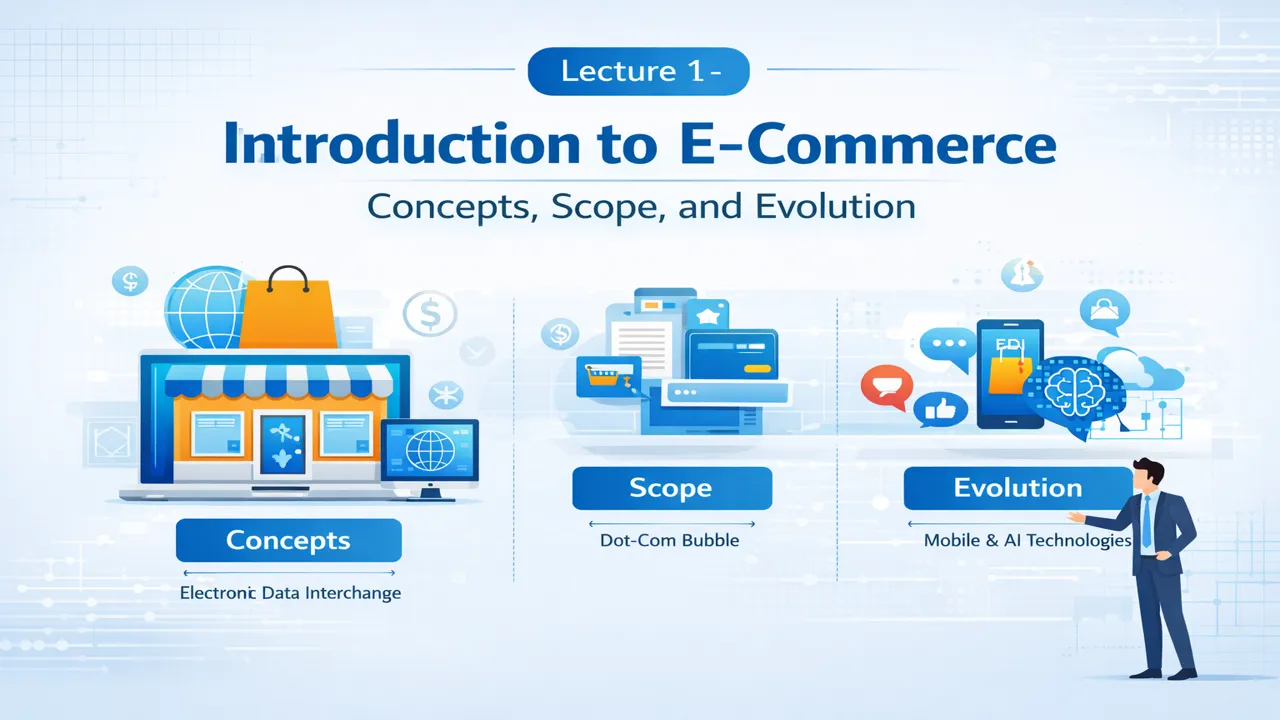Introduction to E-Commerce: Concepts, Scope, and Evolution