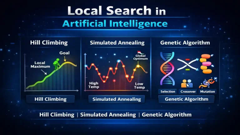 Local Search in Artificial Intelligence Hill Climbing Simulated Annealing Genetic Algorithm