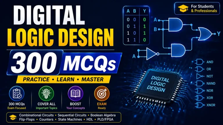Digital Logic Design - 300 MCQs