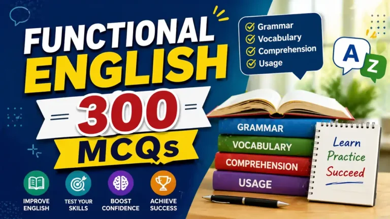 Functional English - 300 MCQs