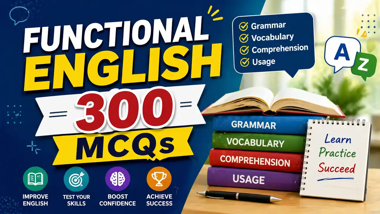 Functional English - 300 MCQs