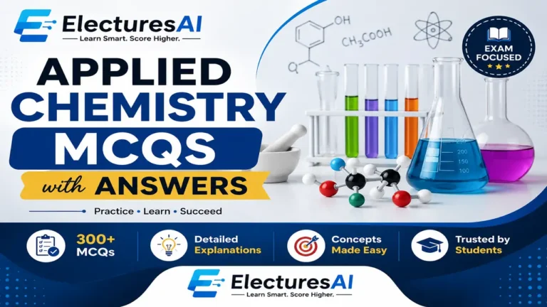 Applied Chemistry MCQs with Answers