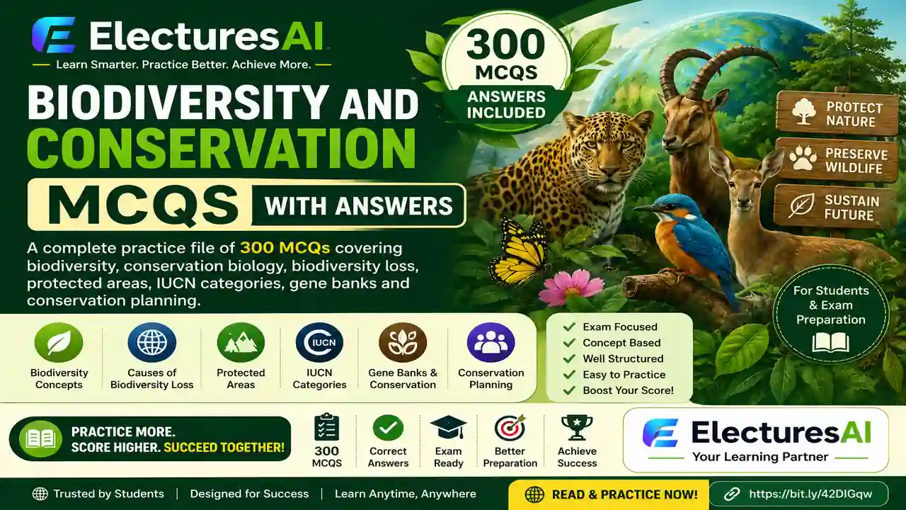 Biodiversity and Conservation MCQs with Answers